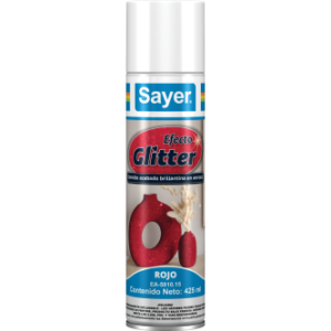 ESMALTE GLITTER ROJO