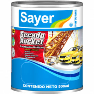 ESMALTE SECADO ROCKET BLANCO